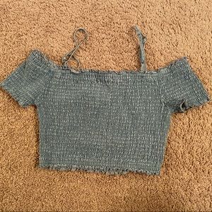 Never worn crop shirt